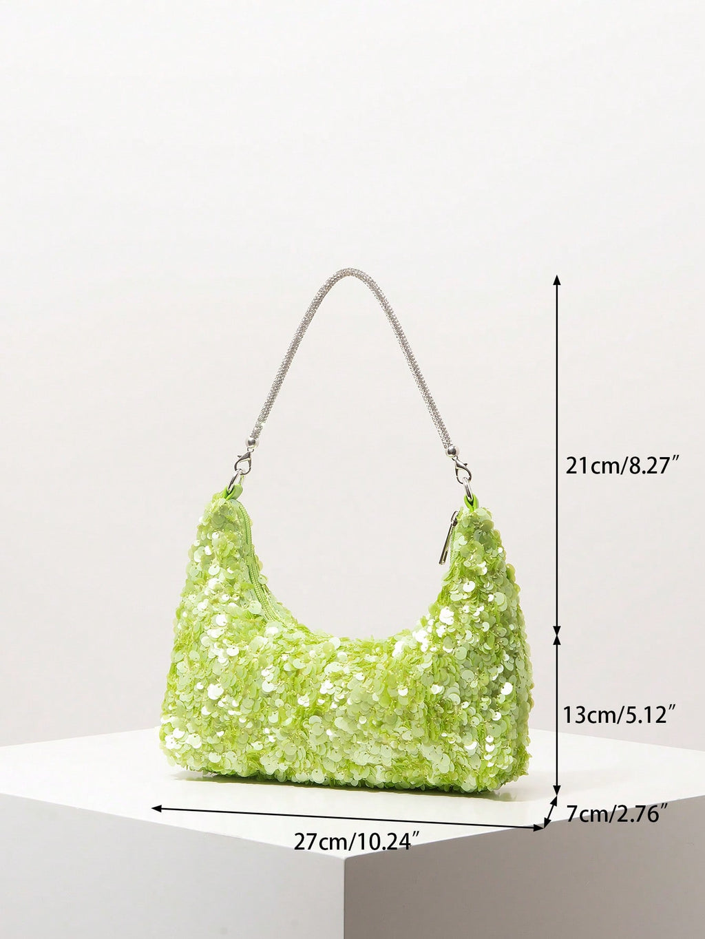 Sequin Shoulder Bag, Elegant Handbags For Women