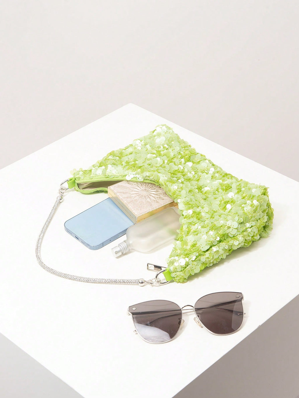 Sequin Shoulder Bag, Elegant Handbags For Women