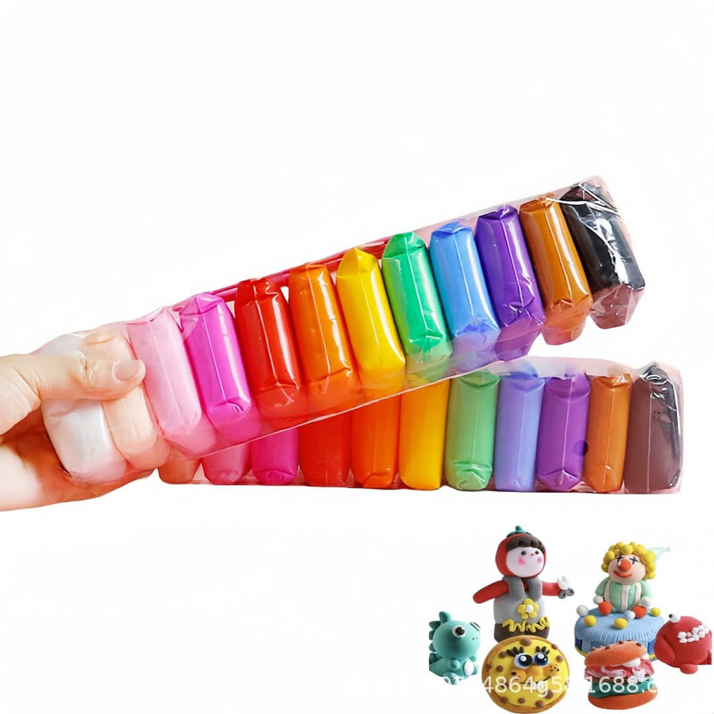 48 Colors Air Dry Clay Modeling Kit With 3 Sculpting Tools, DIY Magic Toy