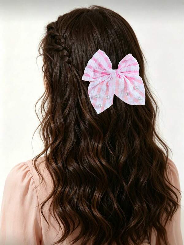 170 pcs Set Multicolor Beaded Bow Hair Accessories Set