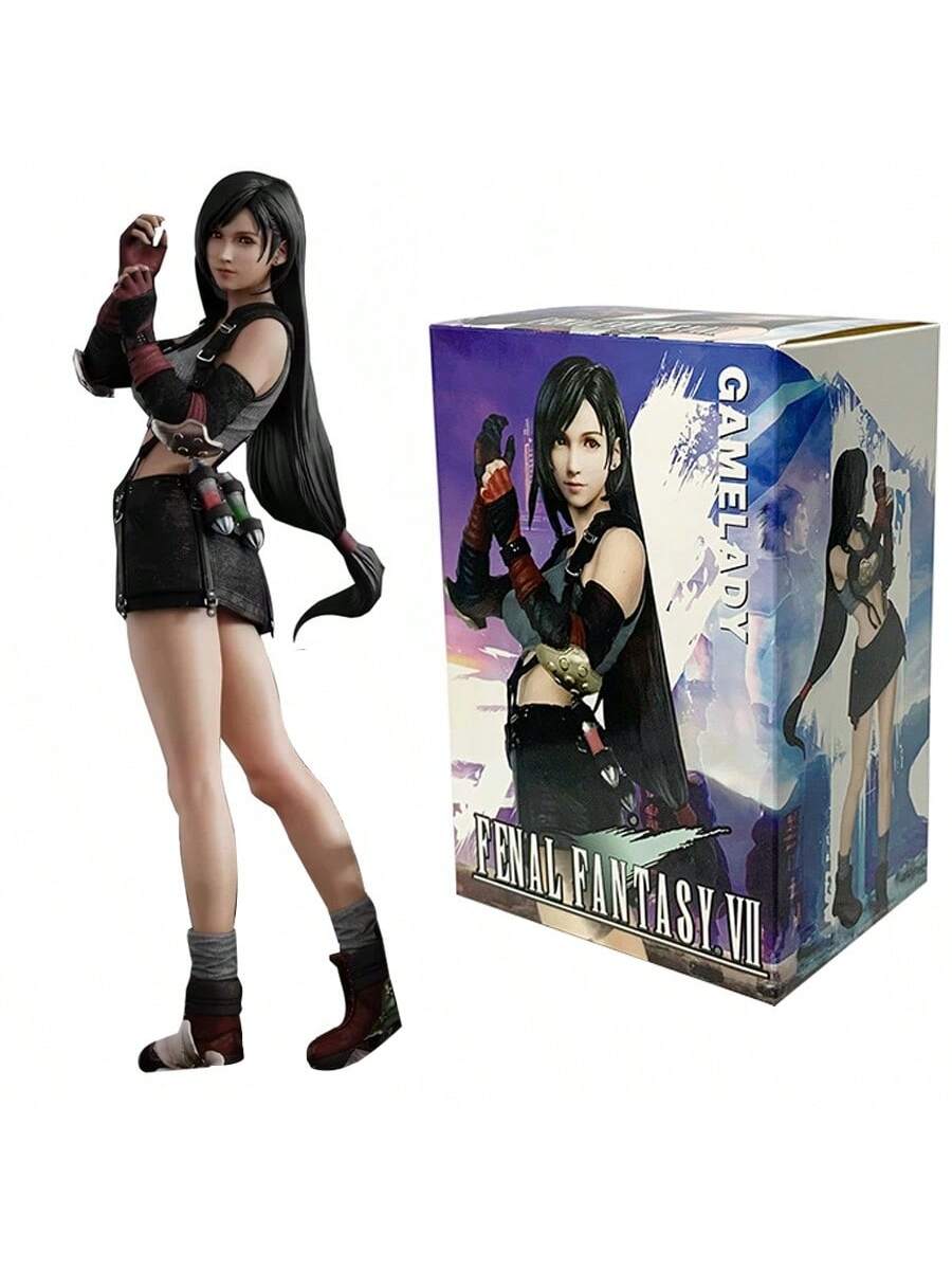 20cm/7.87inch VII Rebirth Anime Figurey Tifa Lockhart Action Figure PVC