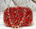 Fashionable Rhinestone Handbag, Women's Elegant Sparkling clutch