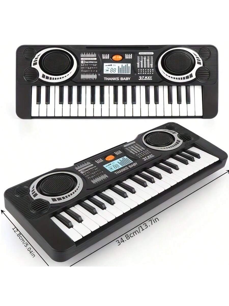 37-Key Multi-Functional Electronic Keyboard, A Children's Toy, Birthday Gift