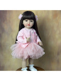 55cm 22inch Reborn Baby Can Stand, Lifelike Full Soft Vinyl Body