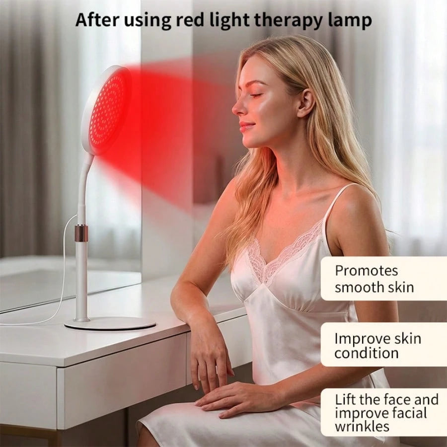 Red Light Therapy Lamp for Face 54W 660nm & 850nm Infrared Light