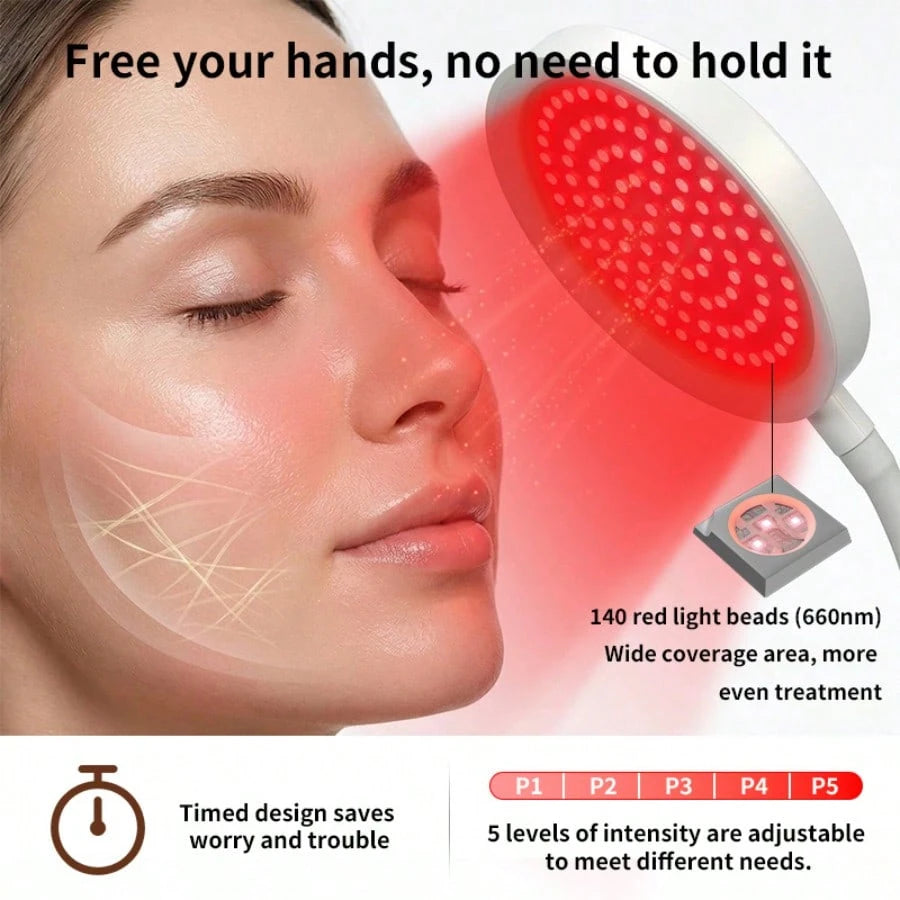 Red Light Therapy Lamp for Face 54W 660nm & 850nm Infrared Light