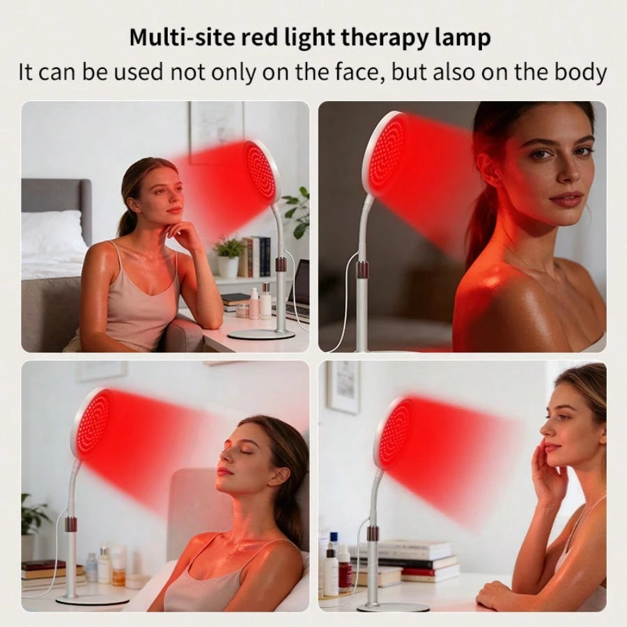 Red Light Therapy Lamp for Face 54W 660nm & 850nm Infrared Light