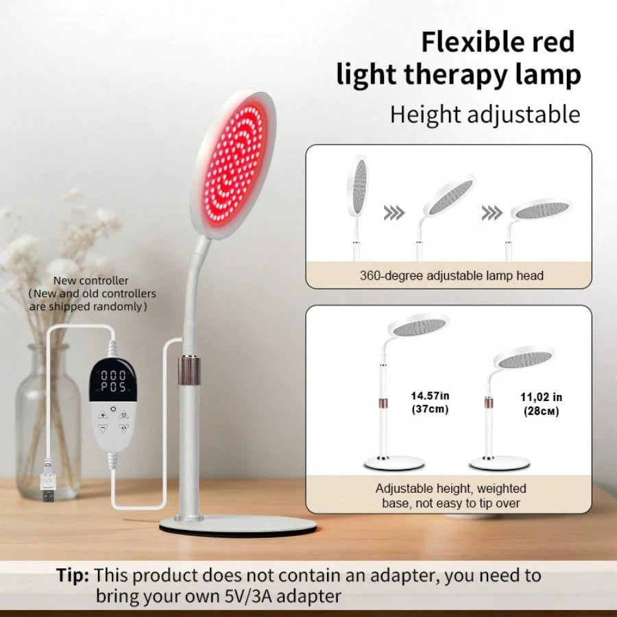 Red Light Therapy Lamp for Face 54W 660nm & 850nm Infrared Light