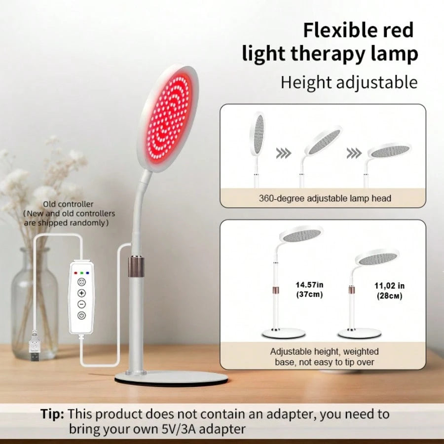 Red Light Therapy Lamp for Face 54W 660nm & 850nm Infrared Light