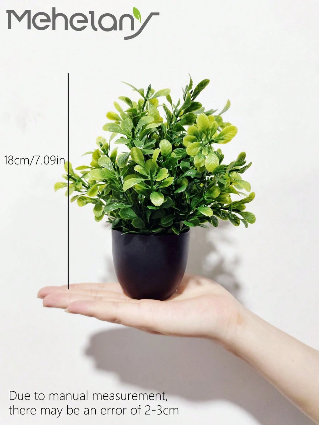 4 pc Artificial Plants, Green Artificial Potted Plants, Artificial Flower Pots, Plastic Artificial Flower Pots