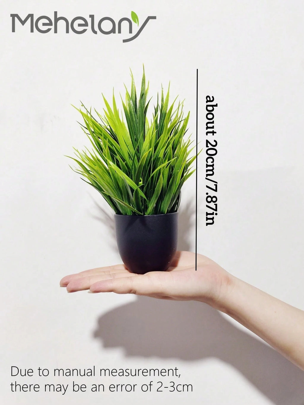 4 pc Artificial Plants, Green Artificial Potted Plants, Artificial Flower Pots, Plastic Artificial Flower Pots