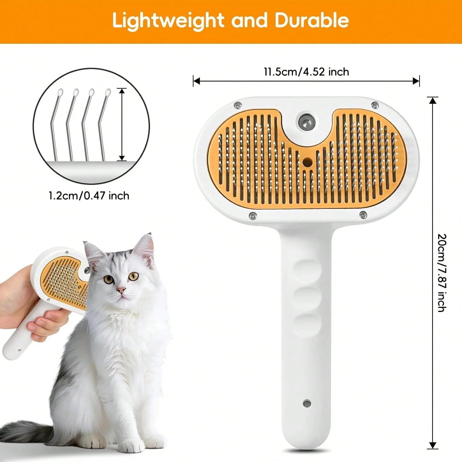 Pet Grooming steam brush| cats dogs