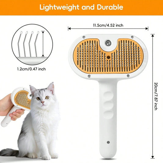 Pet Grooming steam brush| cats dogs