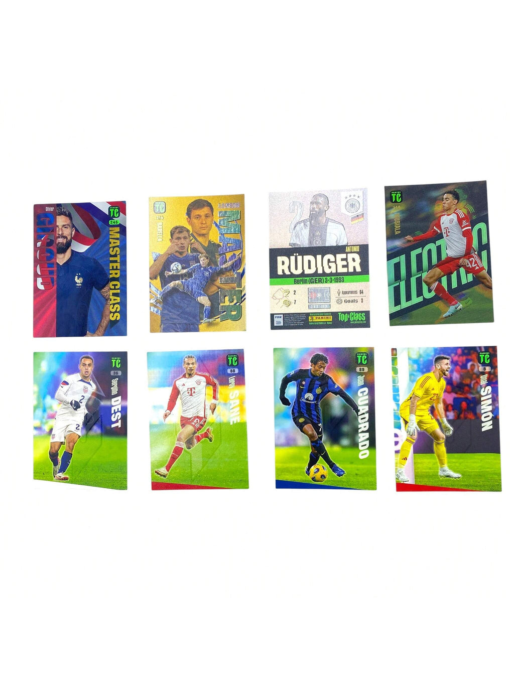 Panini 2026 TOP CLASS Classic Retail Single Pack PUREFOOTBALL, 8 Cards Per Pack, Must-Have Large Capacity Card Pack For Football Fans, Featuring Many Star Players With Detailed, Beautifully Designed Cards, Great As Halloween,