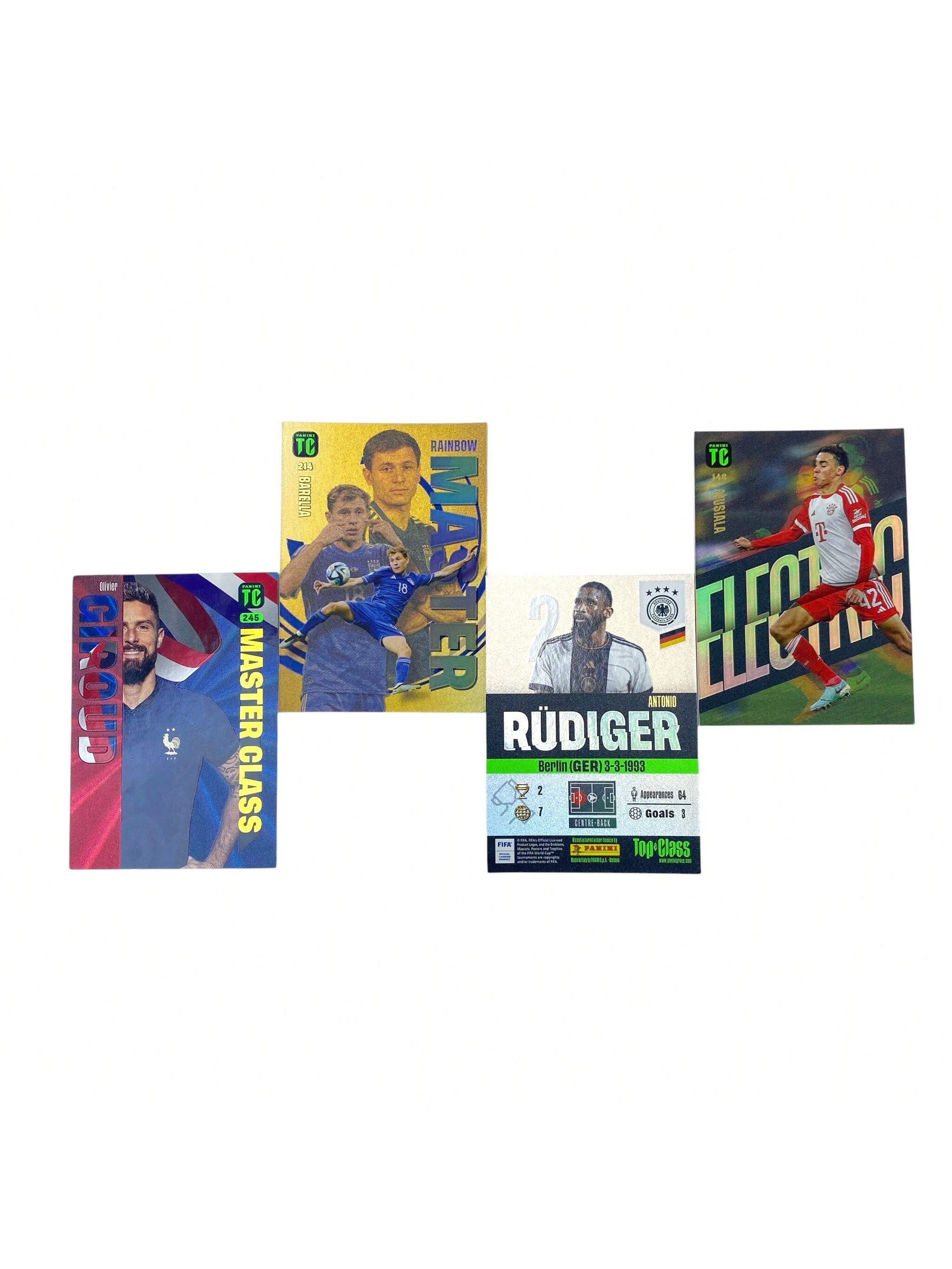 Panini 2026 TOP CLASS Classic Retail Single Pack PUREFOOTBALL, 8 Cards Per Pack, Must-Have Large Capacity Card Pack For Football Fans, Featuring Many Star Players With Detailed, Beautifully Designed Cards, Great As Halloween,