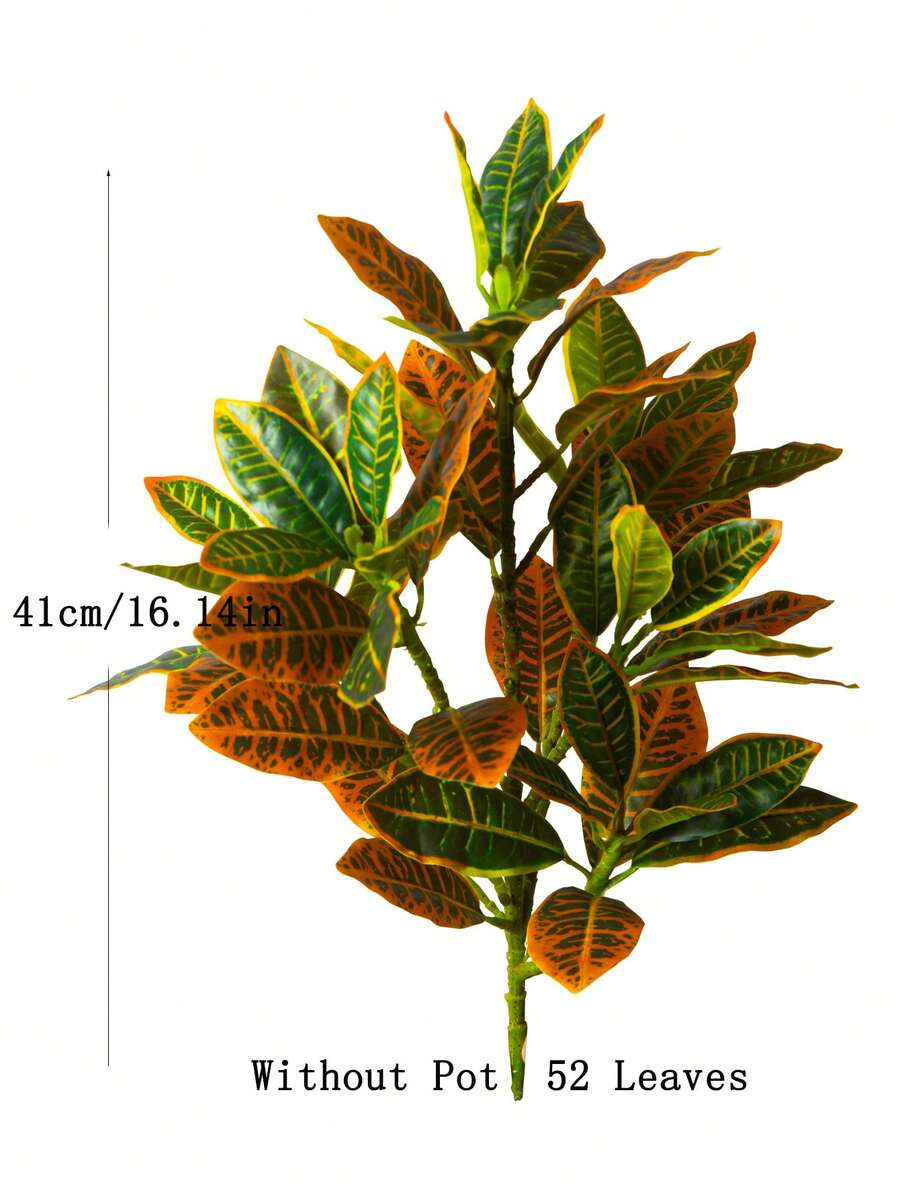 2 Pack Artificial Ficus Tree With Color Changing Leaves  ( Without Pot )