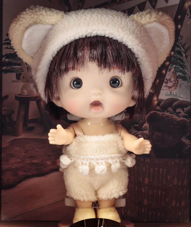 10cm Mini Dolls for Girls Cute Surprise Toys Kawaii Face