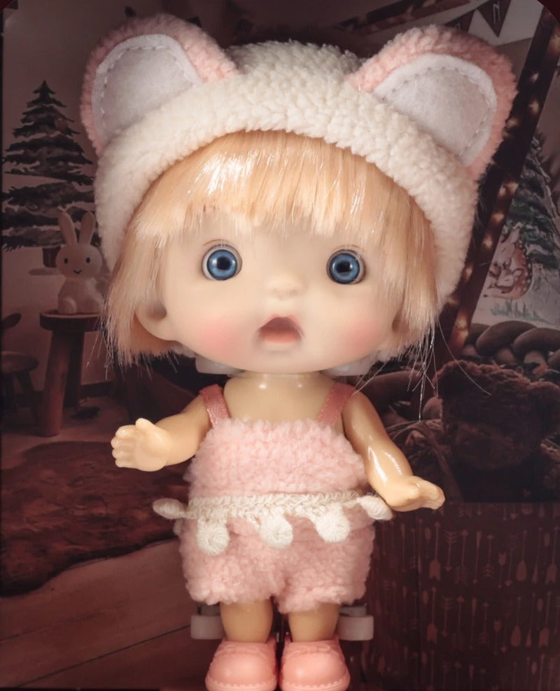 10cm Mini Dolls for Girls Cute Surprise Toys Kawaii Face