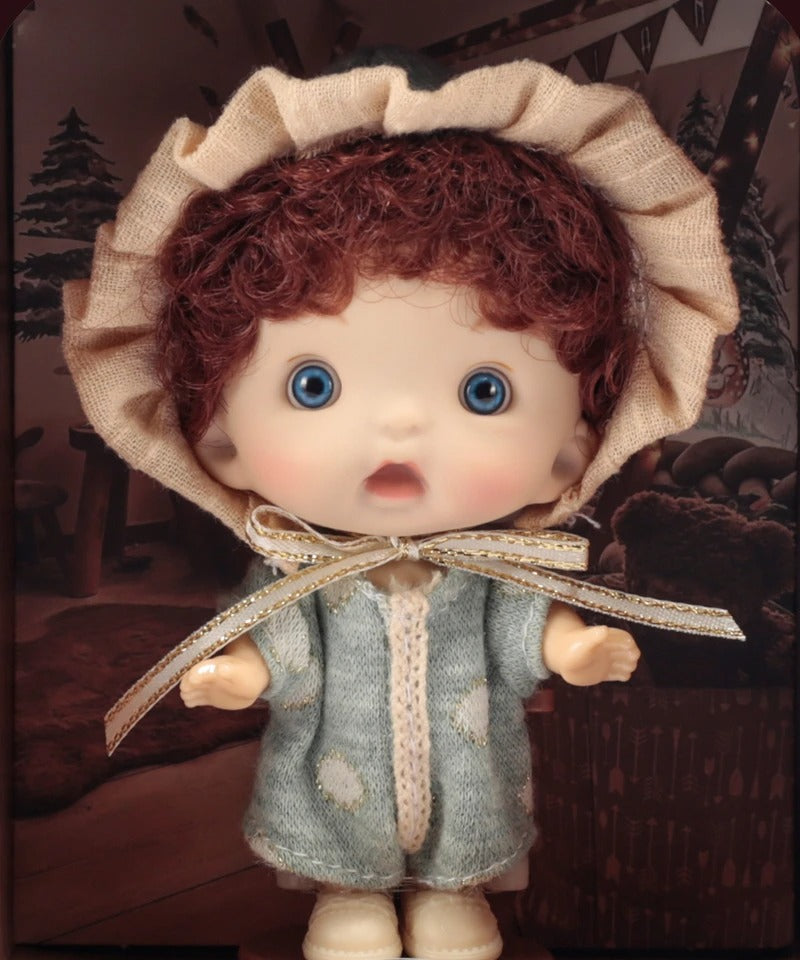 10cm Mini Dolls for Girls Cute Surprise Toys Kawaii Face
