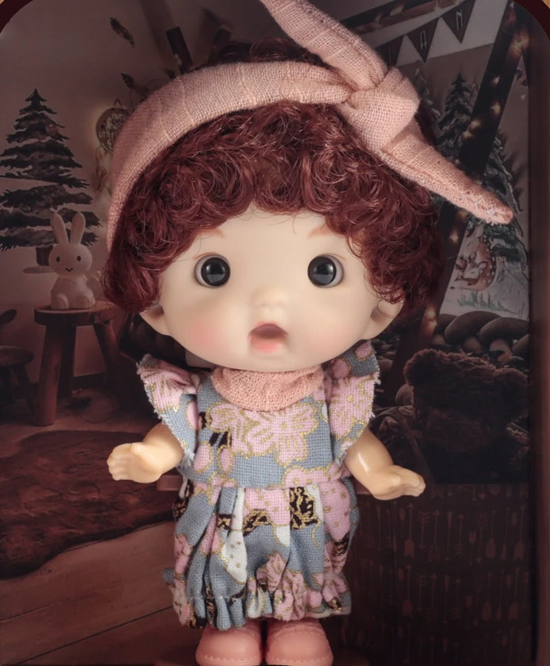 10cm Mini Dolls for Girls Cute Surprise Toys Kawaii Face