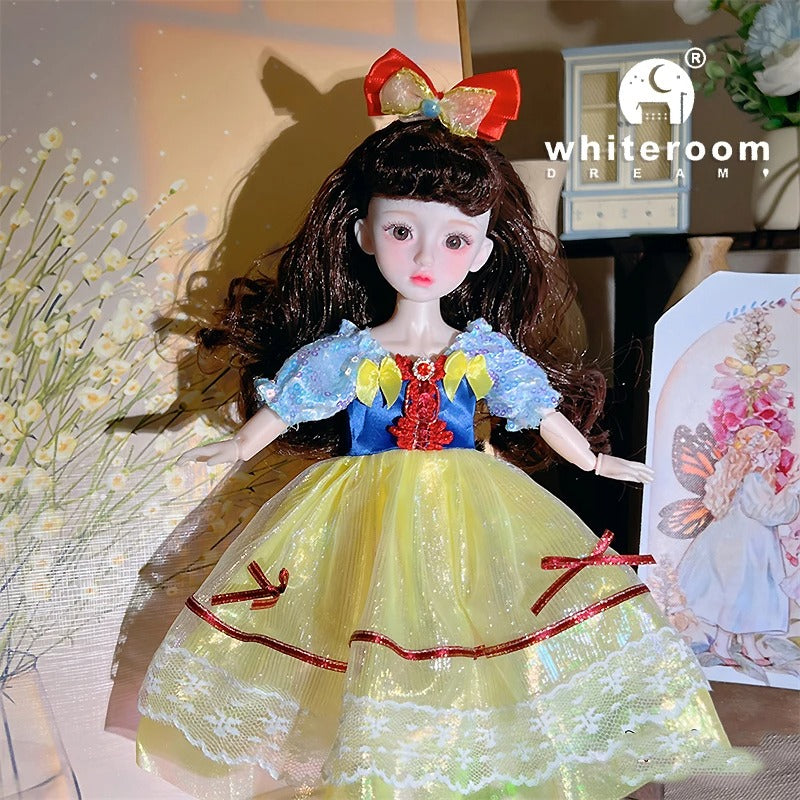 Christmas Dolls for girls Toys Dolls Ball jointed Doll 1/6 Green Eyes 30cm