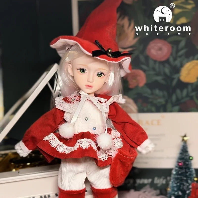 Christmas Dolls for girls Toys Dolls Ball jointed Doll 1/6 Green Eyes 30cm