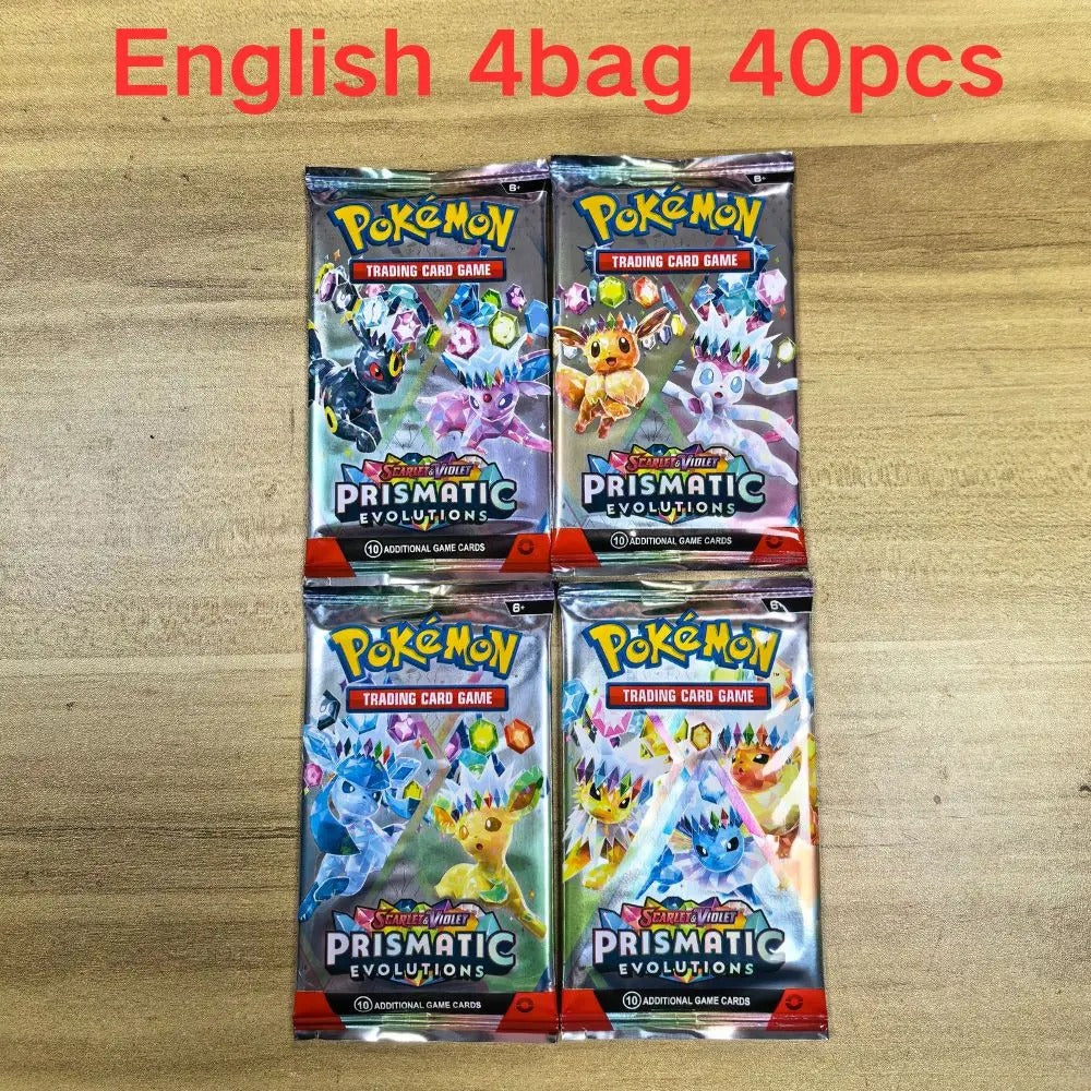 40pcs Pokemon Cards GX Vmax EX Mega Origin Brilliant Stars Card Shining Game Collection Battle Transaction Card Holiday Gifts