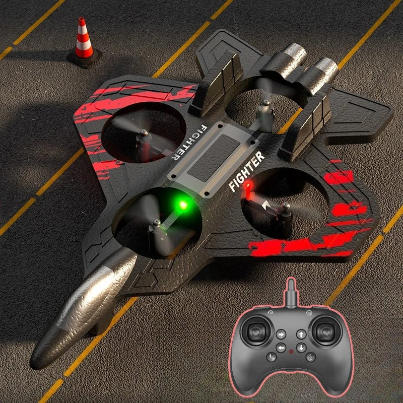 Remote Control Fighter Kids Flying Helicopter RC Hobby Jet Plane