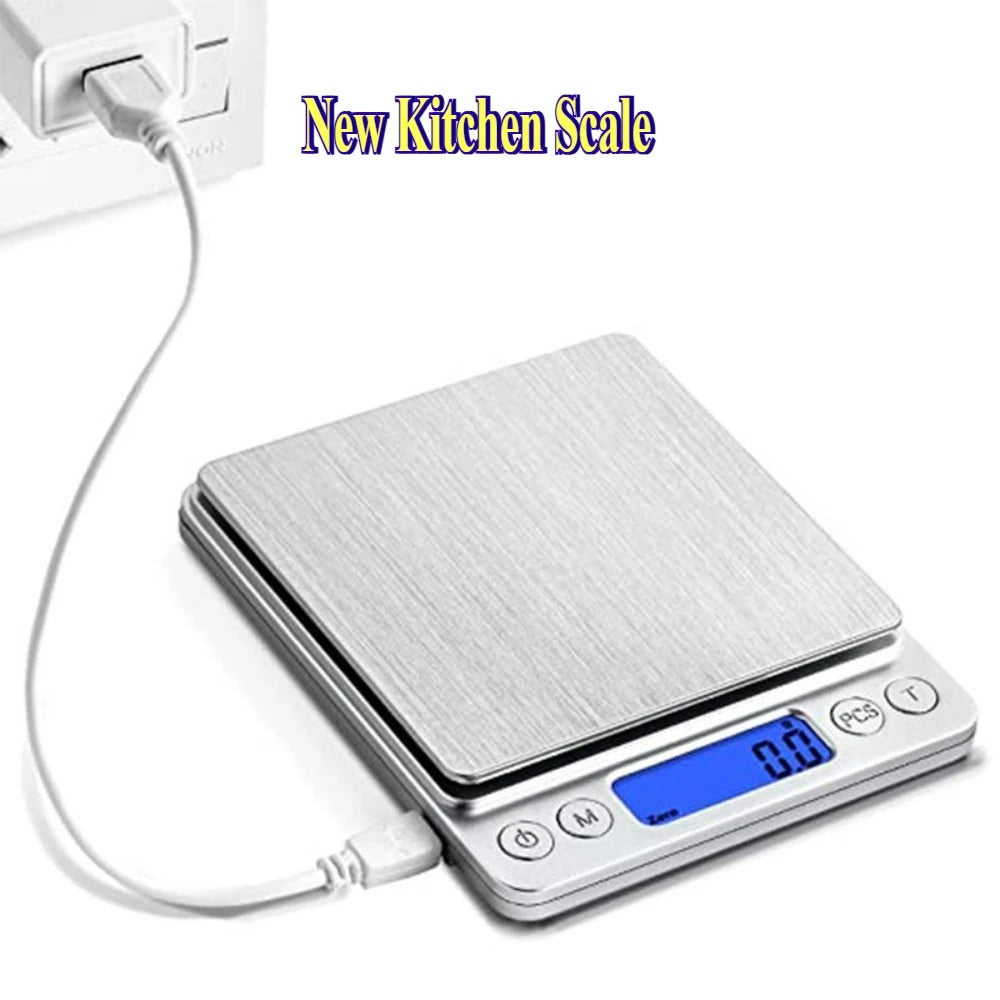 Digital Weight Scale Kitchen Scales Home Coffee Balance Measuring Tools & Scales Accessories Precision Food Dining Bar Garden
