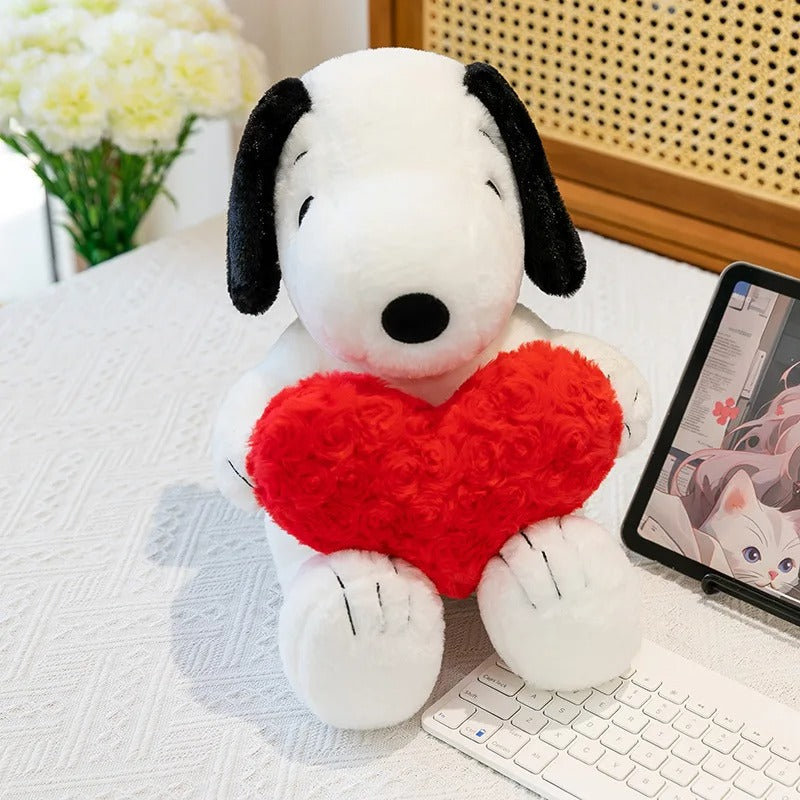 2026 Hot New Cartoon Cute Dog Plush Toy Pillow Sofa Back Plush Doll Gifts For Children Valentine's Day For Girls Gift