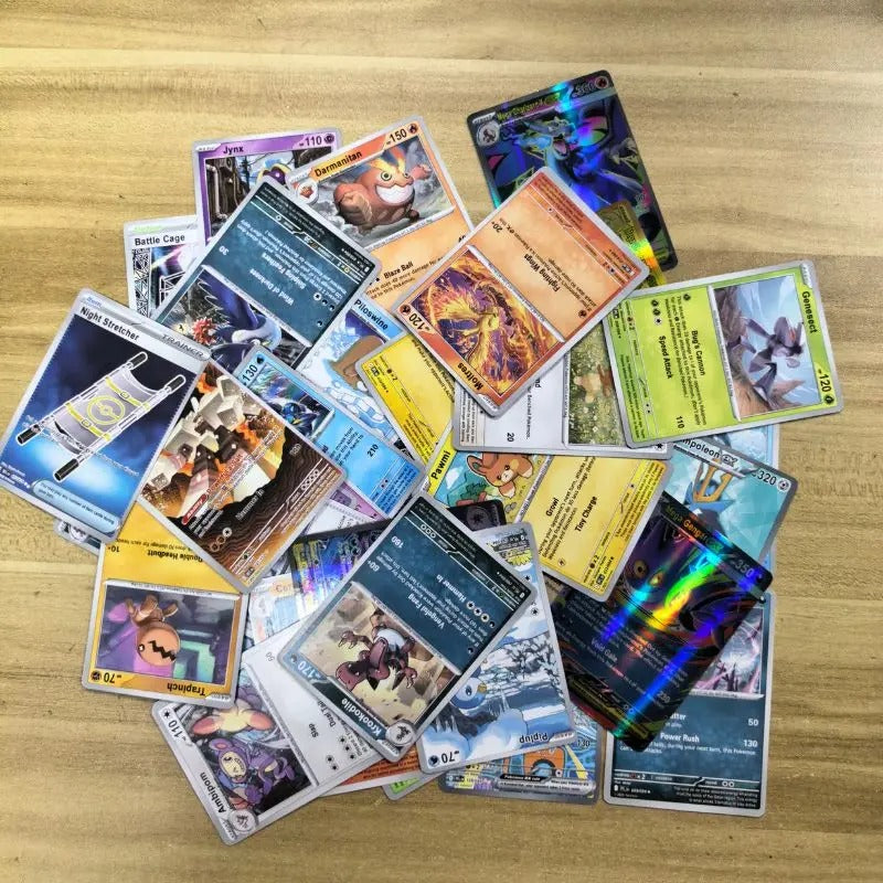 40pcs Pokemon Cards GX Vmax EX Mega Origin Brilliant Stars Card Shining Game Collection Battle Transaction Card Holiday Gifts