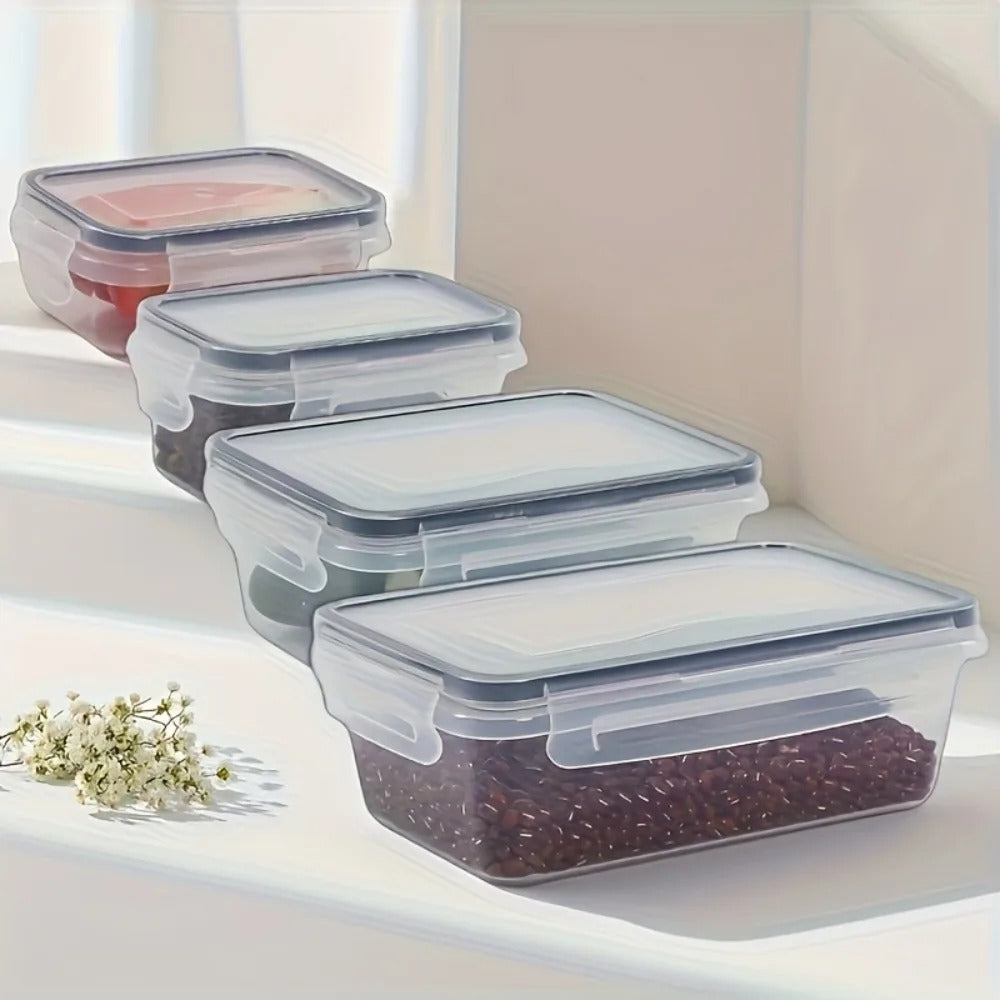 4-PC  Airtight Food Containers with Locking Lids