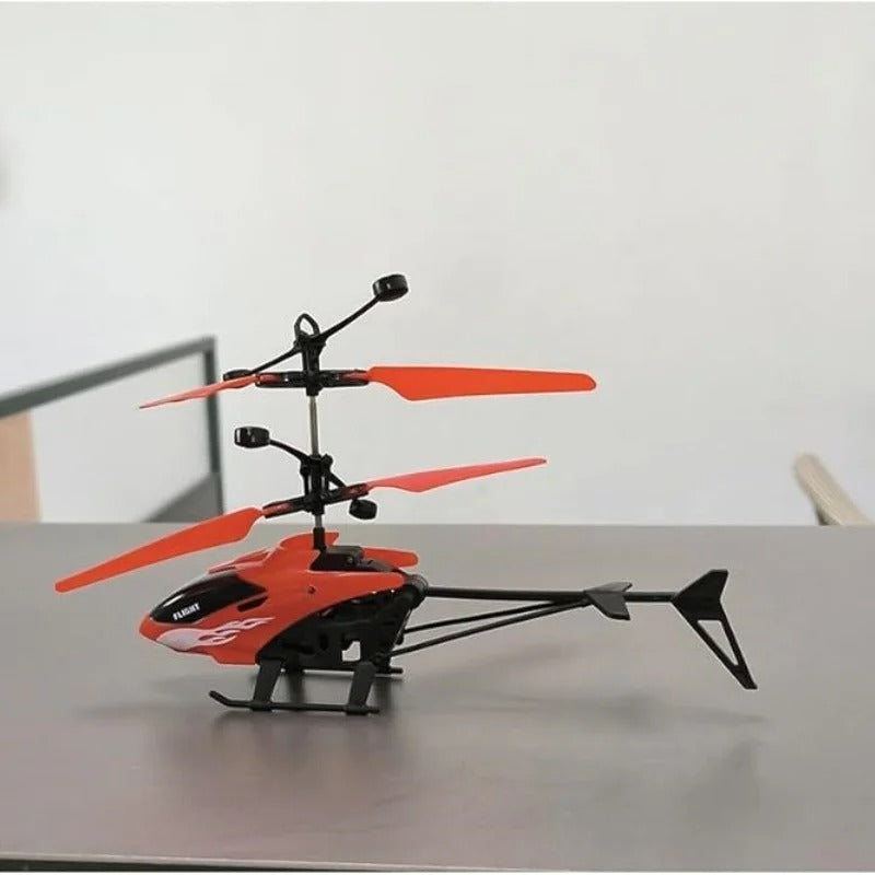 Gesture Sensing Indoor Flying Helicopter Toys, Remote-Controlled Helicopter Children's Toys With LED Lights, Birthday Gifts