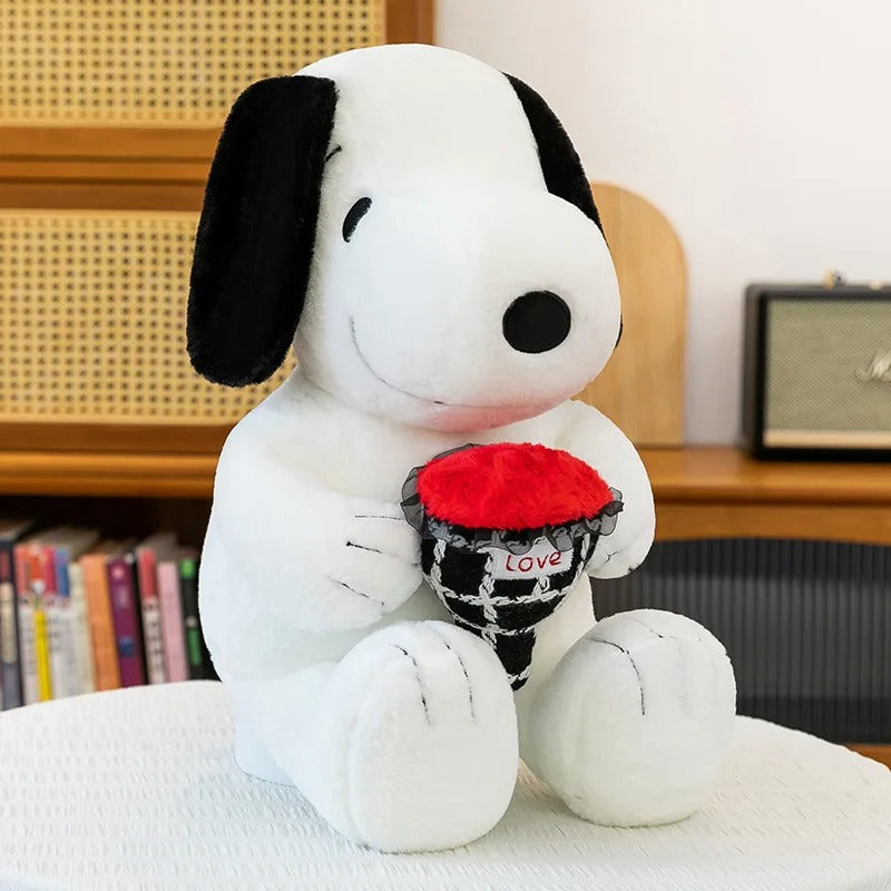 2026 Hot New Cartoon Cute Dog Plush Toy Pillow Sofa Back Plush Doll Gifts For Children Valentine's Day For Girls Gift
