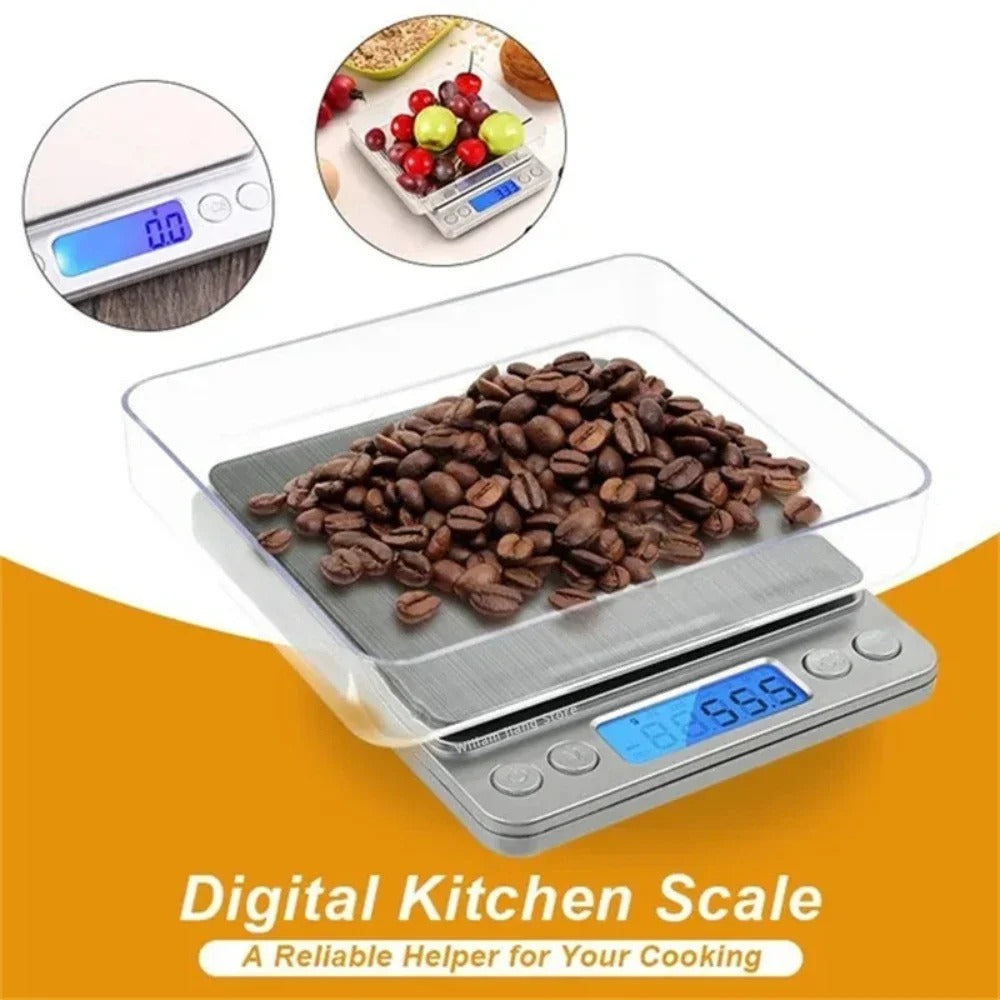 Digital Weight Scale Kitchen Scales Home Coffee Balance Measuring Tools & Scales Accessories Precision Food Dining Bar Garden