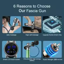 99 Speed Professional Muscle Massage Gun Massager Massager for Neck and Back Massage Instrument Dropshipping Fitness Equipment