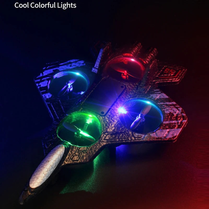 Remote Control Fighter Kids Flying Helicopter RC Hobby Jet Plane