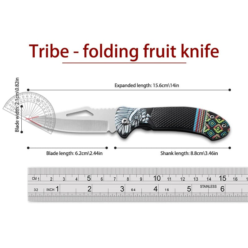 Folding Knife Cooking Kitchen Pocket Knife Stainless Steel Fruit Peeler Meat Cleaver Kitchen Accessories Vegetable Knife