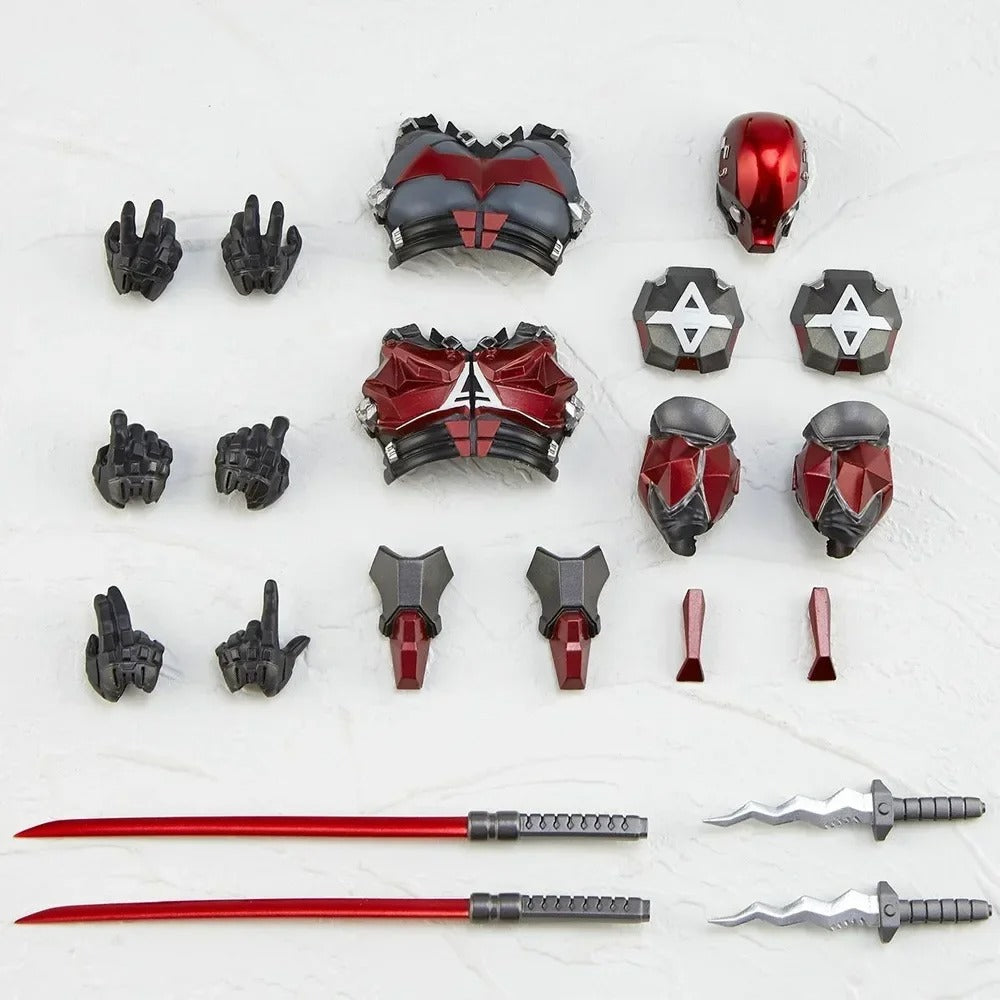 AMAZING YAMAGUCHI Arkham Knight Batman Red Hood Robin Jason Todd Figuarts Game Model Toy Collection Kids Gift