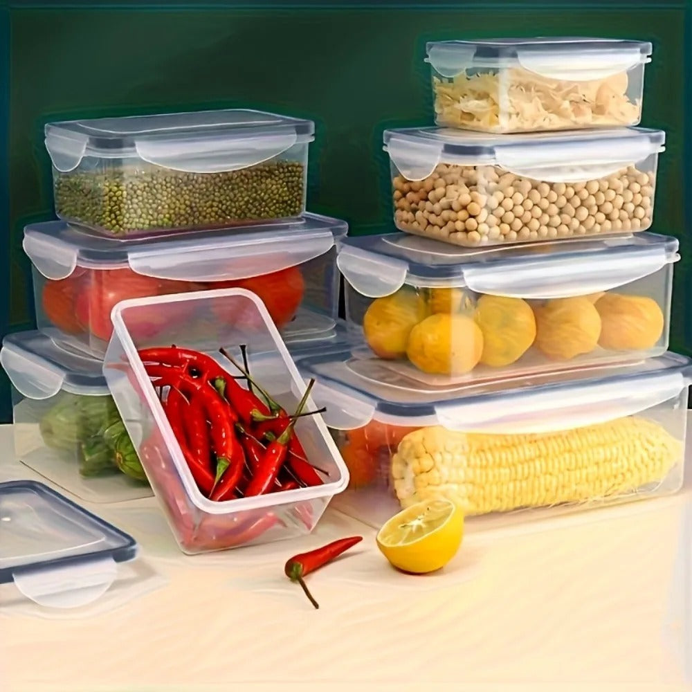 4-PC  Airtight Food Containers with Locking Lids