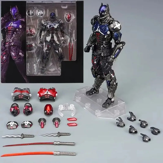 AMAZING YAMAGUCHI Arkham Knight Batman Red Hood Robin Jason Todd Figuarts Game Model Toy Collection Kids Gift
