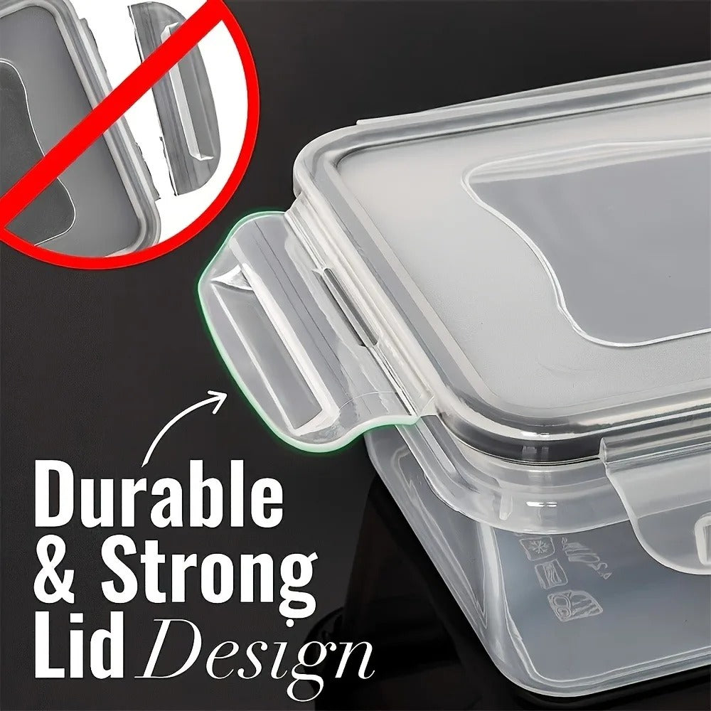 4-PC  Airtight Food Containers with Locking Lids