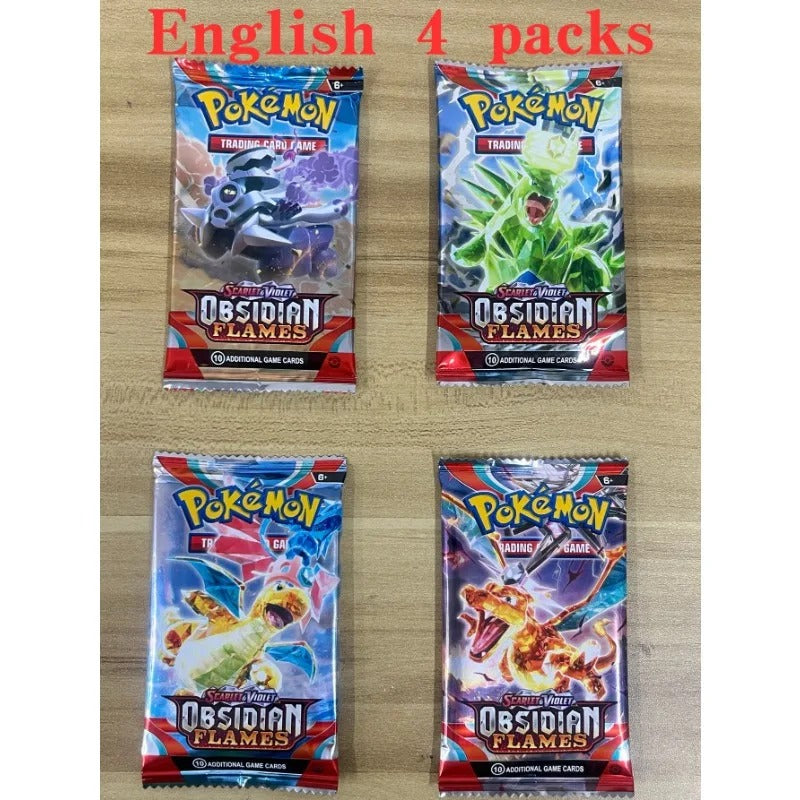 40pcs Pokemon Cards GX Vmax EX Mega Origin Brilliant Stars Card Shining Game Collection Battle Transaction Card Holiday Gifts