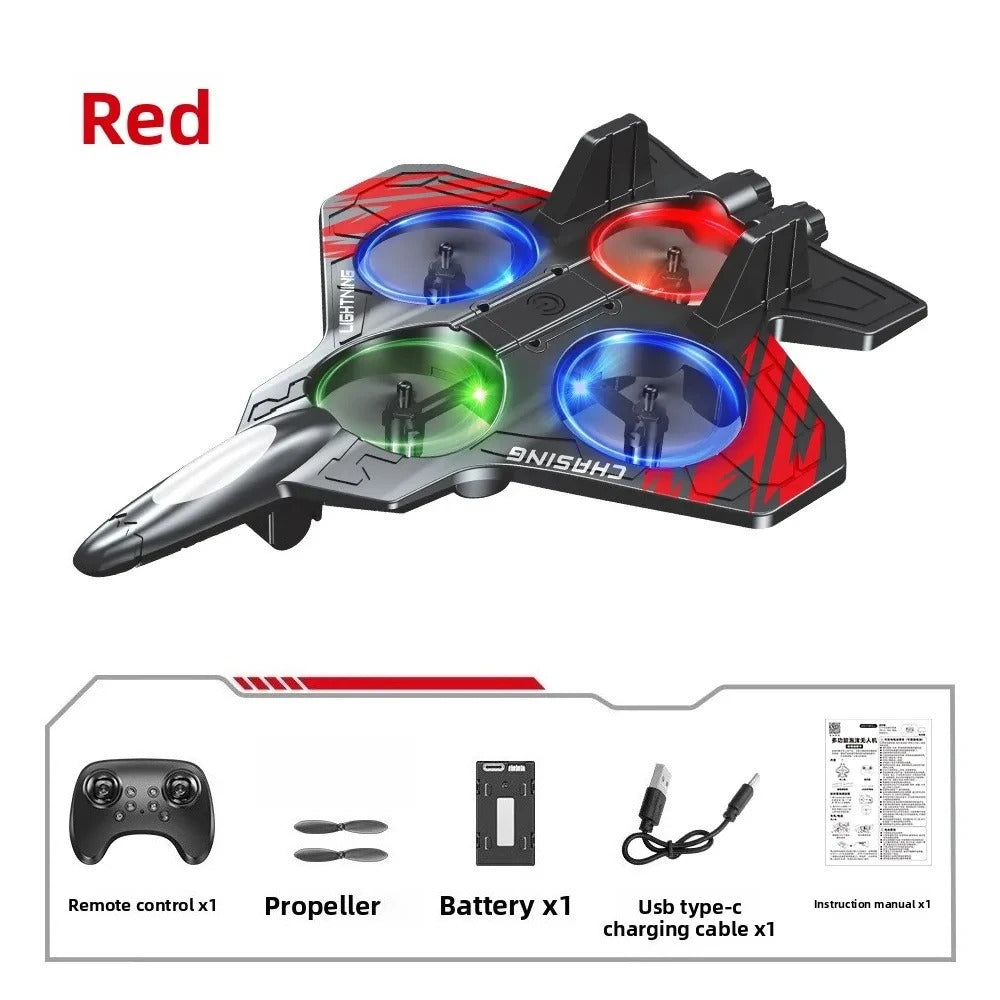 Remote Control Fighter Kids Flying Helicopter RC Hobby Jet Plane