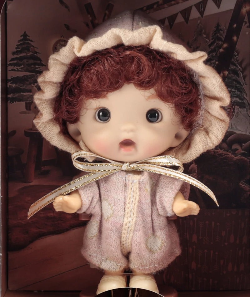 10cm Mini Dolls for Girls Cute Surprise Toys Kawaii Face