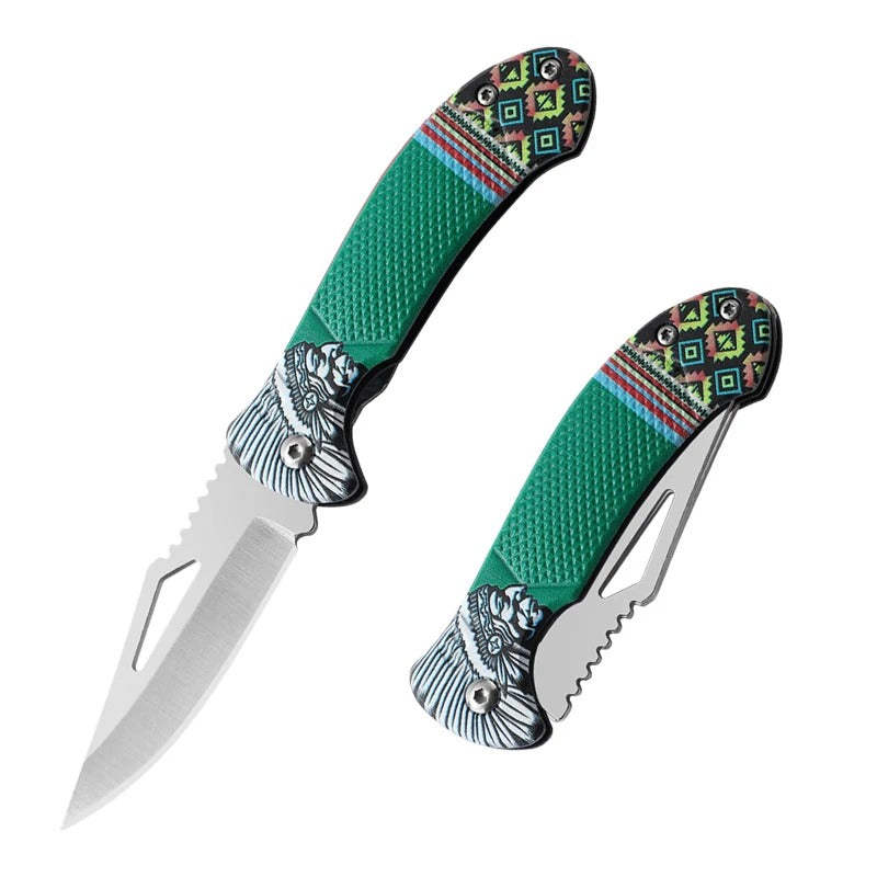 Folding Knife Cooking Kitchen Pocket Knife Stainless Steel Fruit Peeler Meat Cleaver Kitchen Accessories Vegetable Knife