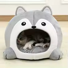 Bed Sleeping Dog Basket Tent Puppy Cave Sofa Pet Bed Small and Medium Cats House Cozy Kitten Cave Cushion